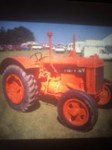 Photo graphic Vintage Tractor interest, a Quantity of Colour photographic images on slides of
