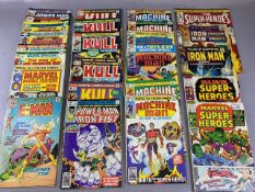 Comics , a collection of comics mostly Marvel but to include first edition E-MAN by Carlton