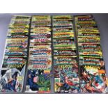 Marvel Comics, collection of Comics Featuring Captain America and the Falcon, assorted numbers