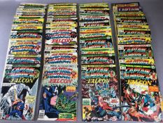 Marvel Comics, collection of Comics Featuring Captain America and the Falcon, assorted numbers