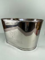 Champagne cooler with inscribed quotation from Napoleon approximately 44 x 26 cm