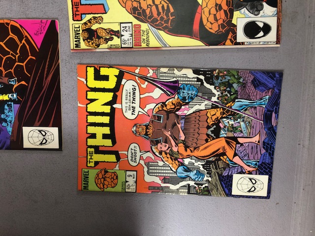 Marvel Comics, a collection of 2 in1comics featuring the Thing with other characters from the - Image 35 of 38