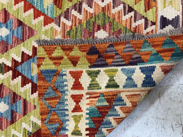 Chobi Kilim rug, approx 151cm x 97cm - Image 3 of 3