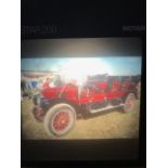 Photo graphic Vintage car interest, a Quantity of Colour photographic images on slides of vintage