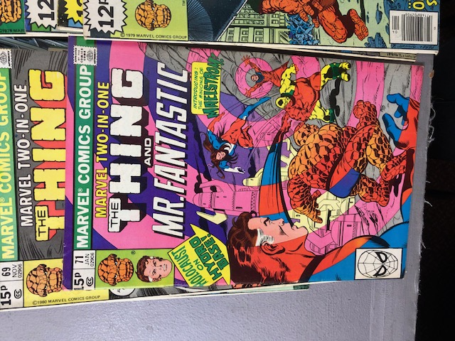 Marvel Comics, a collection of 2 in1comics featuring the Thing with other characters from the - Image 5 of 38