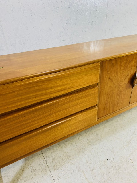 Mid Century sideboard by A.H. McIntosh & Co Ltd with three drawers to the left hand side, - Image 6 of 22