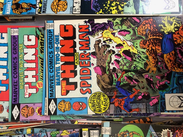 Marvel Comics, a collection of 2 in1comics featuring the Thing with other characters from the - Image 29 of 38