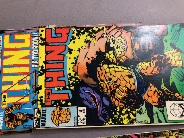 Marvel Comics, a collection of 2 in1comics featuring the Thing with other characters from the - Image 21 of 38