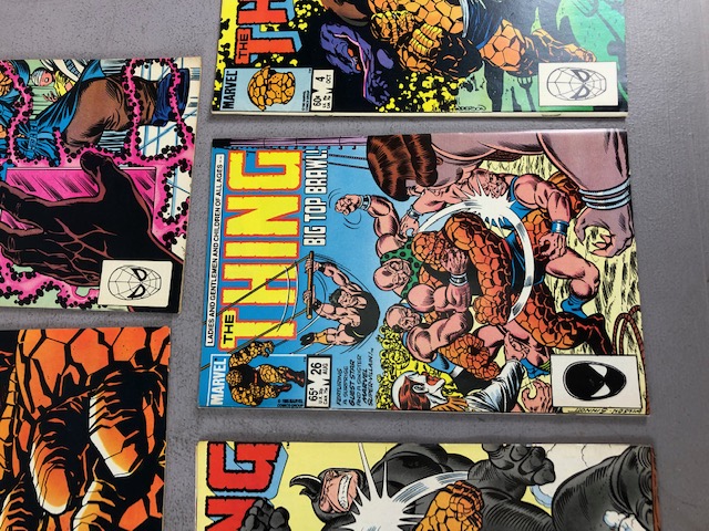 Marvel Comics, a collection of 2 in1comics featuring the Thing with other characters from the - Image 37 of 38