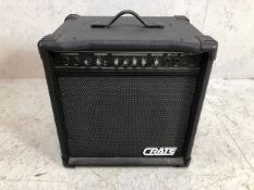 Music amplifier by CRATE model BX25