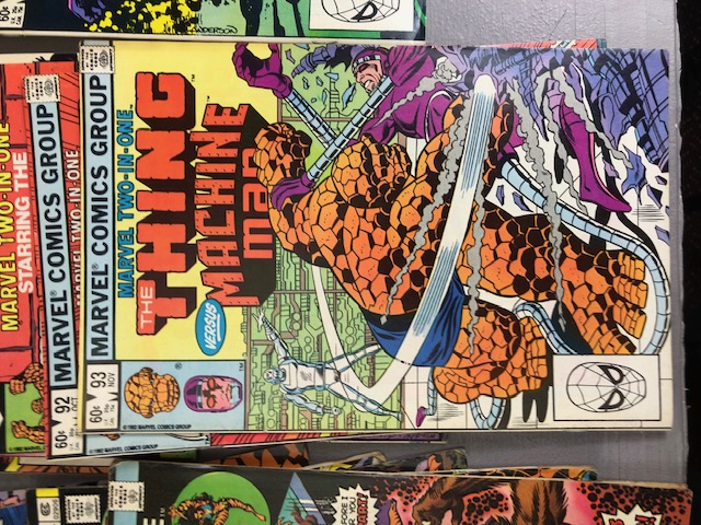 Marvel Comics, a collection of 2 in1comics featuring the Thing with other characters from the - Image 30 of 38