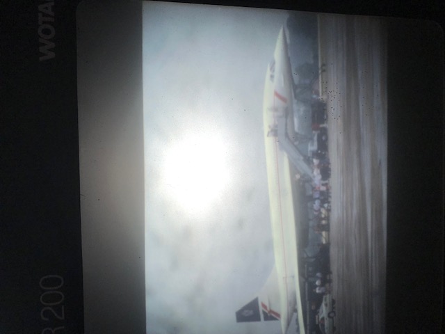 Photo graphic Vintage Aircraft interest, a Quantity of Colour photographic images on slides of - Image 10 of 10