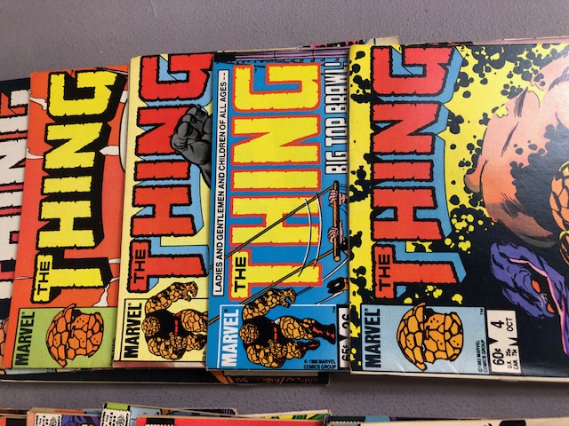 Marvel Comics, a collection of 2 in1comics featuring the Thing with other characters from the - Image 20 of 38