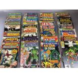 Marvel Comics, featuring The Dazzler random numbers 1-21 ( 9copies) The Avengers, 9,10,47, 249 32,