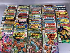 Marvel Comics, a collection of 2 in1comics featuring the Thing with other characters from the