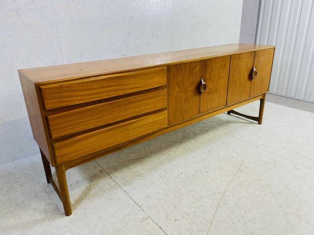 Mid Century sideboard by A.H. McIntosh & Co Ltd with three drawers to the left hand side, - Image 4 of 22