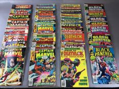 Marvel comics, featuring Black Panther numbers 9-15 , Deathlok The demolisher, 25- 36, number 29