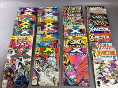 Marvel comics, collection of comics from the 1980s , X Factor , run of numbers from 1-39 with 5