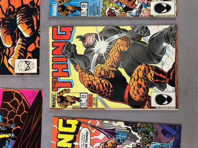 Marvel Comics, a collection of 2 in1comics featuring the Thing with other characters from the - Image 36 of 38