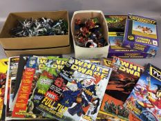 Games work Shop/, Warhammer 40,000. a quantity of War hammer figures, various characters made and