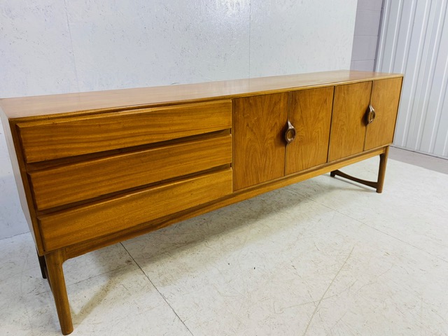 Mid Century sideboard by A.H. McIntosh & Co Ltd with three drawers to the left hand side, - Image 11 of 22