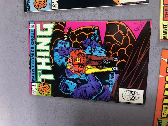 Marvel Comics, a collection of 2 in1comics featuring the Thing with other characters from the - Image 32 of 38