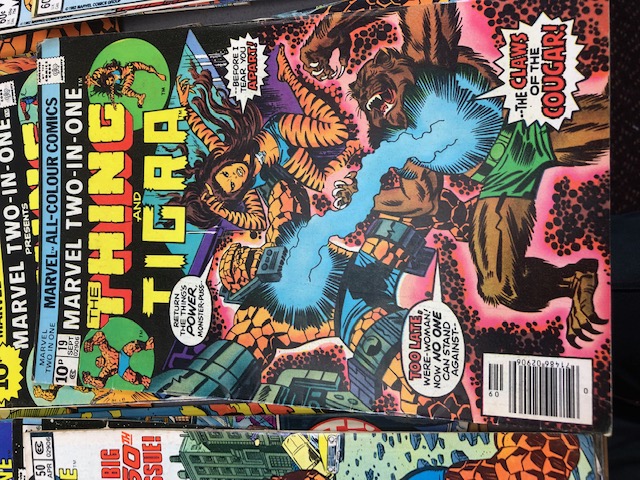 Marvel Comics, a collection of 2 in1comics featuring the Thing with other characters from the - Image 22 of 38