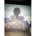 Photo graphic , military vehicle, interest, a Quantity of Colour photographic images on slides of