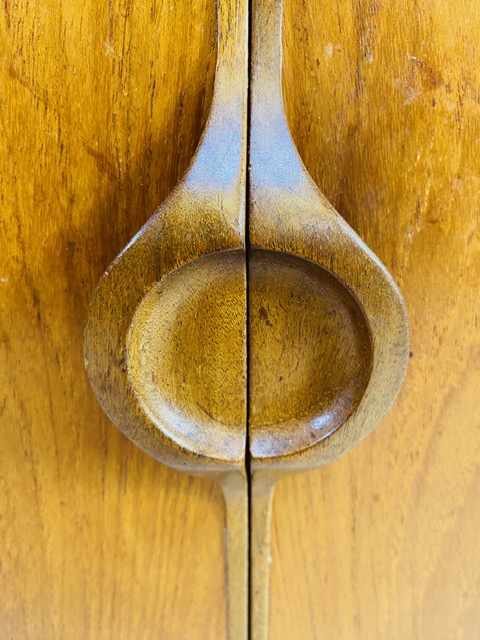 Mid Century sideboard by A.H. McIntosh & Co Ltd with three drawers to the left hand side, - Image 7 of 22