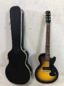 Electric guitar, Gibson Les Paul Melody maker guitar in Hard carry case