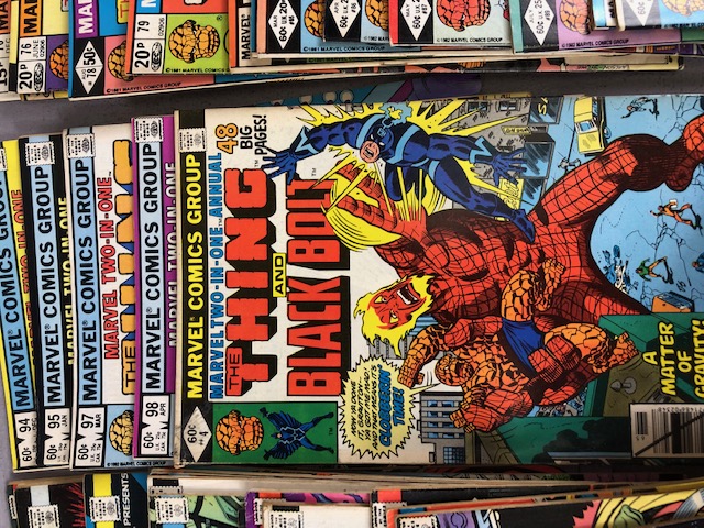 Marvel Comics, a collection of 2 in1comics featuring the Thing with other characters from the - Image 27 of 38