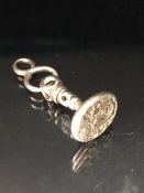 Silver Intaglio Armorial FOB seal