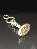 Silver Intaglio Armorial FOB seal