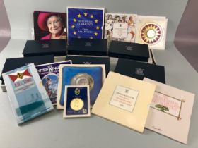 Commemorative /proof coins, collection of cased British proof coin sets to include Royal mint