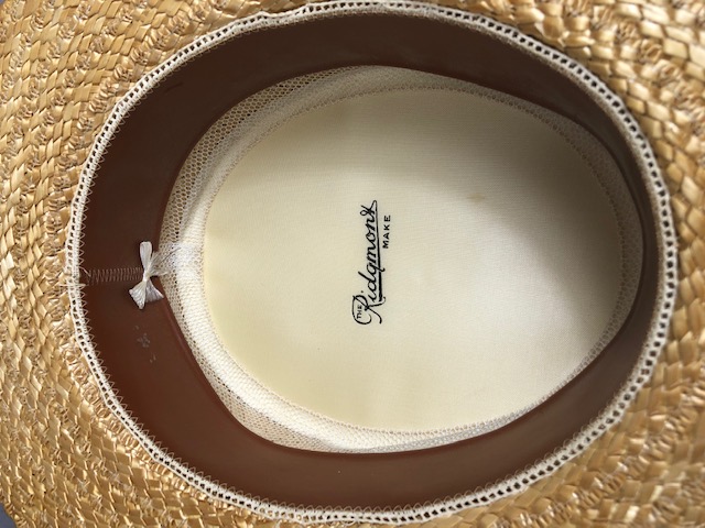 Vintage Clothes, collection of vintage hats being a straw boater by Ridgemont, Gentleman's bowler - Image 3 of 19