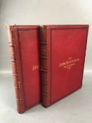 Antique books, The Natural History Of Animals, Class Mammalia, 2 Volumes, fully bound in fine red
