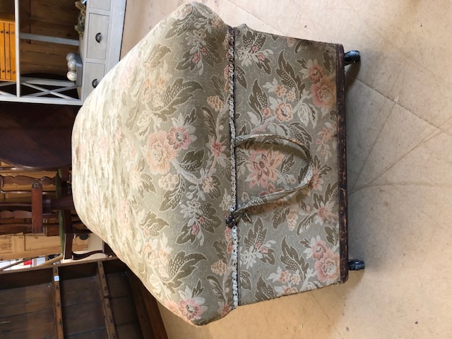 Large upholstered ottoman, approx 145cm x 62cm x 57cm - Image 6 of 10