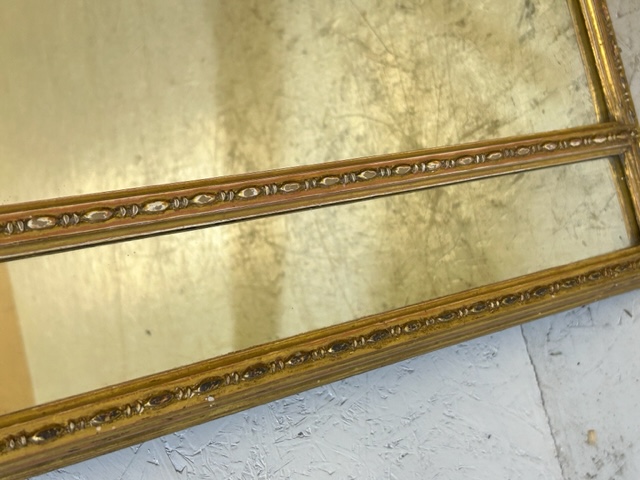 Antique Ornate Gilt framed mirror approx 45 x 85cm - Image 6 of 6
