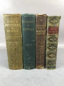 Antique books on geology, Lyell,s Principles of Geology 1853, Manual of Elemental Geology 1851,