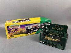 Vintage Toys, Corgi Showman's range Silcock's Leyland Dodgem Truck and Caravan set in original box