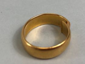 22ct Gold ring A/F total weight approx 7.7g