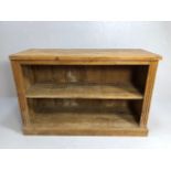 Antique Pine, Continental rustic pine Farmhouse buffet , comprising of a wide top with open front, a