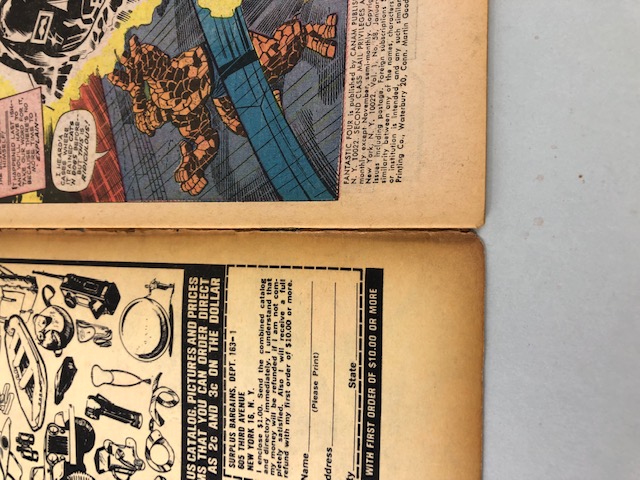 Marvel Comics, collection of Marvel comics featuring the Fantastic Four from the 1960s numbers 55, - Image 13 of 13