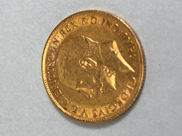 Gold Half Sovereign dated 1911 - Image 3 of 4