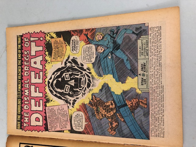 Marvel Comics, collection of Marvel comics featuring the Fantastic Four from the 1960s numbers 55, - Image 12 of 13