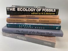 Fossil reference books, being The Ecology Of Fossils, W S McKerrow, The Crucible of Creation
