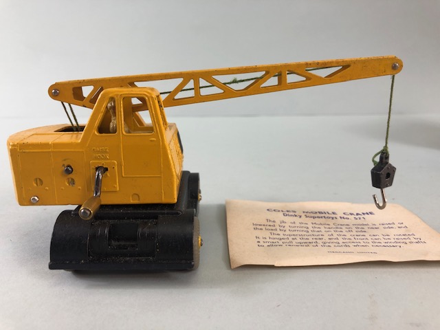 Dinky super toys 571 Coles Mobile Crane in original box - Image 2 of 8