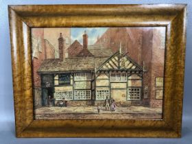 ALBERT DUNINGTON (1860-1928), Watercolour, 'Ye Olde Seven Stars', signed lower left and dated