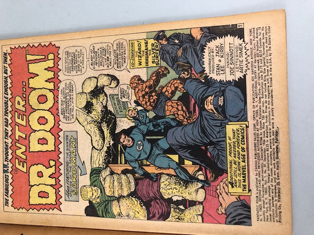 Marvel Comics, collection of Marvel comics featuring the Fantastic Four from the 1960s numbers 55, - Image 5 of 13