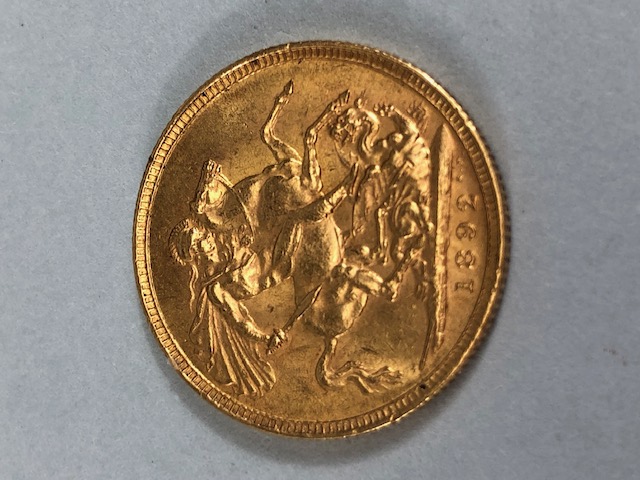 Gold sovereign, Victoria 1892 full gold Sovereign